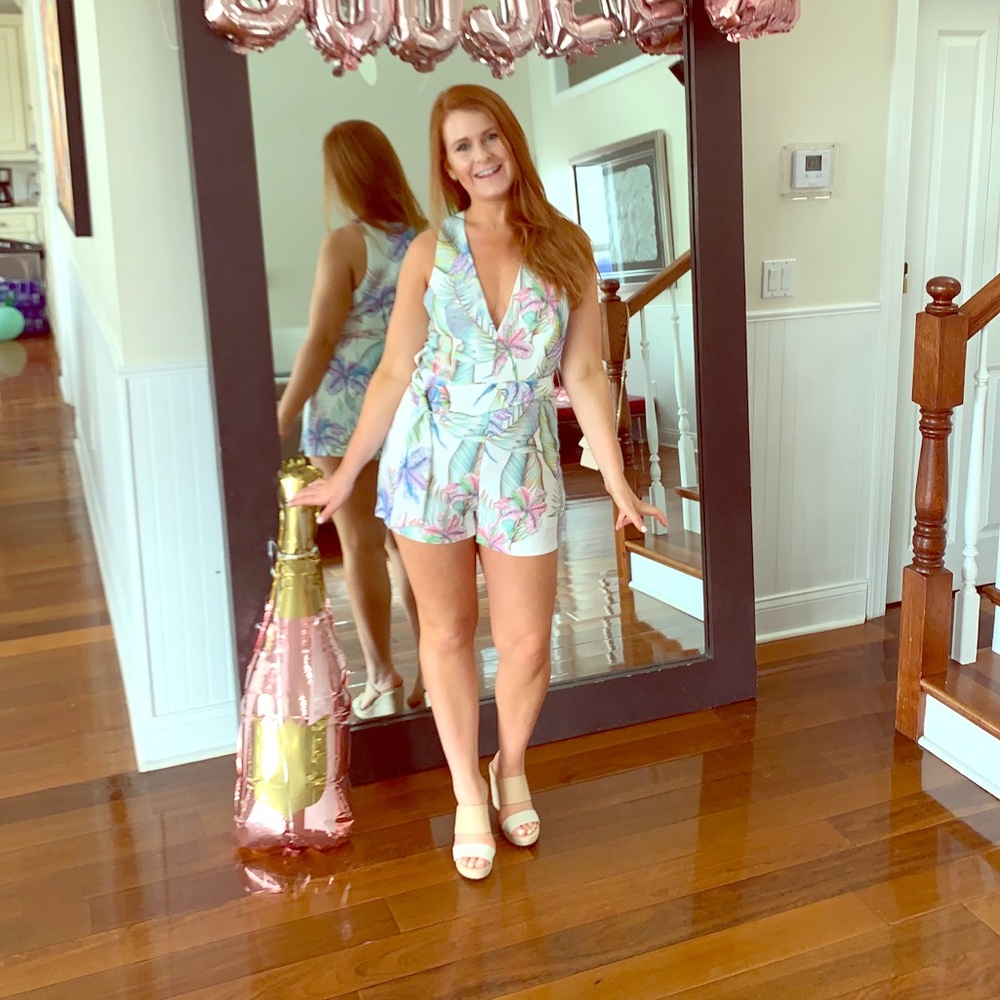 Do+Be Fiji Floral Jumpsuit!